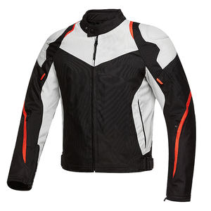 Chaqueta de motociclismo profesional de nailon 500D, diseño personalizado, con armadura de Protección aprobada por CE - Product Image 5
