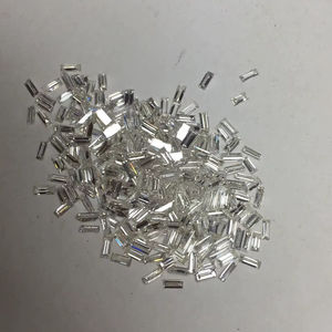 Diamant VS1-VS2 de couleur blanche naturelle G-H vente en vrac 1.5mm x 2mm Baguette taille princesse calibrée 0.04 Ctw diamants en vrac forte demande - Product Image 1