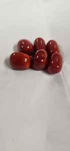 Coral Rojo Italiano, Piedra Preciosa Natural, Piedra Preciosa Suelta, Forma Ovalada, Tamaño Grande, para Joyería, Anillo - Product Image 2