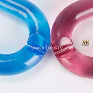 Eslabón de cadena de resina de gran tamaño, arte decorativo para colgar en la pared, decoración moderna para el hogar, acento para interiores de sala de estar y oficina - Product Image 2