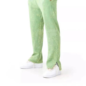 ชุดวอร์มโอเวอร์ไซส์ผู้ชายแบบฟอกสี ผ้าฝ้ายพรีเมียม ชุดฮู้ดดี้และกางเกงจ็อกเกอร์ สไตล์สตรีทแวร์ รับทำโลโก้ตามสั่ง ผู้ผลิตขายส่งแบบ OEM - Product Image 4