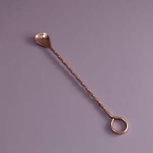 En gros Bar Outil En Acier Inoxydable Cuillère Bar Cuillère Café Lait Thé Cocktail Mélange Bar Outil Professionnel Vin Mélange Outil - Product Image 5