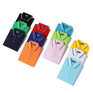 T-shirt polo noir respirant pour homme, personnalisé avec logo, pour le sport, le golf, les voyages, l'extérieur, uni, été - Product Image 4