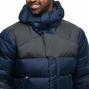 Veste matelassée légère isolée bleu marine, veste thermique en duvet pour la randonnée, avec isolation pour la randonnée hivernale, livraison DDP - Product Image 5
