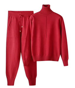 Men's 100% Cotton Full-<b>Zip</b> <b>Hooded</b> Winter Tracksuit Set Long Sleeve Active Jacket & Sweatpants with Sweatsuit - Product Image 6