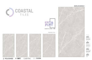 Baldosas interiores de porcelana Premium de alta calidad con diseño de mármol extraordinario-MARLIN IVORY - Product Image 6