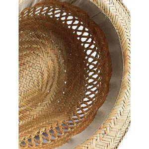Custom <b>Summer</b> Trilby <b>Hat</b> with <b>Straw</b> for Camping & Hiking - Product Image 6
