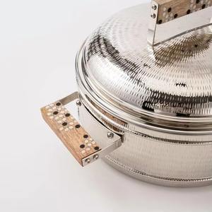 Trendy Style Food Warmer in Steel <b>With</b> <b>Lid</b> Most Selling Popular in Middle East Gulf Catering Use Hot <b>Pot</b> - Product Image 3