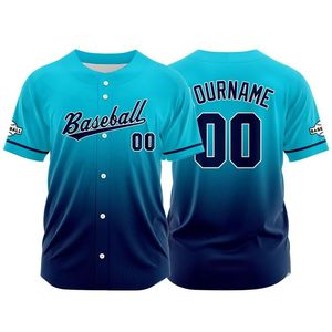 Camisetas de béisbol de equipo personalizadas de alta calidad camisetas de béisbol unisex para hombre con logotipo personalizado y diseño de impresión - Product Image 4