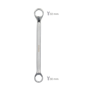 Chiave a Stella Angolata Plus in Acciaio Cromo Vanadio 30x32 DIN 838 - Product Image 2
