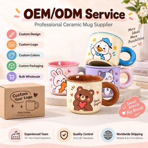 Tazza da Caffè in Ceramica Personalizzata con Personaggi IP di Marca, Simpatici Cartoni Animati di <span class=keywords><strong>Gatti</strong></span> e Topi per Bambini - Product Image 4