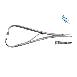 ที่ใส่เข็มสแตนเลสสตีลคุณภาพสูง17ซม. เครื่องมือผ่าตัดแบบบาง - Product Image 2