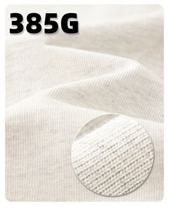 T-shirt lourd 100% coton Streetwear manches longues hommes surdimensionné uni teint blanc solide T-shirt pour hommes - Product Image 5