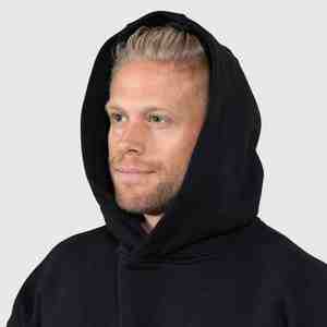 Sudaderas informales de gran tamaño de algodón con capucha para hombre de verano 2025, gran oferta bordada de alta calidad, gran oferta - Product Image 3