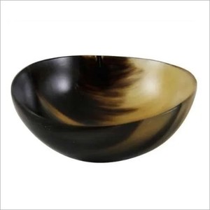 Handmade Handcrafted Ox Buffalo Horn <b>Bowl</b> Food <b>Serving</b> <b>Bowl</b> New Design For <b>Salad</b> <b>Serving</b> Horn <b>Bowl</b> Handmade Polished Round Shape - Product Image 2
