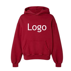 Sweat-shirts à capuche surdimensionnés pour hommes de haute qualité, logo personnalisé brodé, strass, 100% coton, streetwear, sweat-shirts d'hiver THT - Product Image 4
