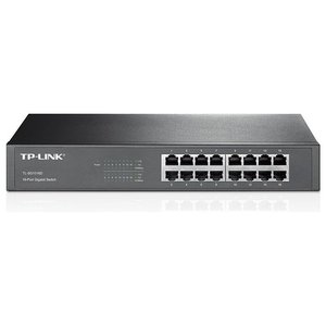 Switch Gigabit non géré 16 ports TL-SG1016D 1000Base-TX Noir - Product Image 1