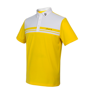 เสื้อโปโลแขนสั้นแฮนดี นาม ดีไซน์ลายทางสุดเก๋ เสื้อผ้ากอล์ฟแฟชั่น - Product Image 1