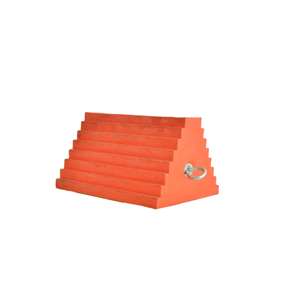 Cales de roue en caoutchouc robustes et personnalisées pour camions, équipement de stationnement durable et efficace pour carport, équipement de sécurité pour véhicules - Product Image 5