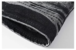 2026 Men's Casual Autumn Hooded Stand Collar Windproof Ripped <b>Denim</b> <b>Jackets</b> Best Style Fashionable Vintage Outerwear - Product Image 6