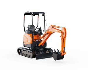 Miniexcavadora Kubota U17-5 usada, equipada con orugas de goma según la configuración aplicable de la máquina. - Product Image 2