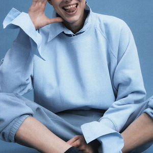 Sudadera corta de manga larga para mujer, sudadera para mujer, sudaderas de algodón con estampado de alta calidad personalizado al por mayor - Product Image 1