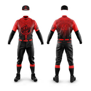 ชุดเครื่องแบบเบสบอลสำหรับทุกเพศชุดพิมพ์ดิจิตอลระบายอากาศได้ดี - Product Image 1