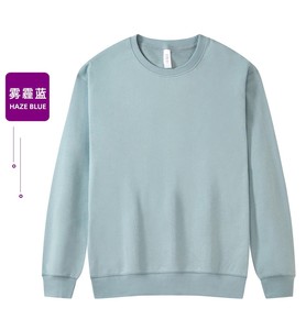 330G polaire pull décontracté enfants sweat à capuche uni vierge sans ficelle surdimensionné en gros personnalisé coton lourd vêtements pour enfants sweats à capuche - Product Image 5