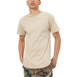 T-shirts pour hommes à manches courtes, col rond, 100% coton peigné épais, en velours côtelé, nouveau style, vierges, imprimables, séchage rapide - Product Image 1