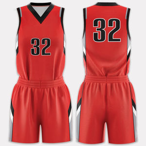 Ensembles de maillots de basket-ball en polyester de haute qualité 180g, couleur dégradée, imprimés, shorts d'été, taille plus, unisexe, meilleur prix - Product Image 4