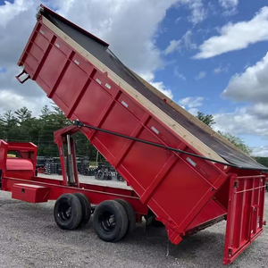 รถพ่วงดัมพ์8x20สำหรับฟาร์มราคาถูกพร้อมเกียร์และมอเตอร์มีประสิทธิภาพสูงรับประกัน1ปี - Product Image 1