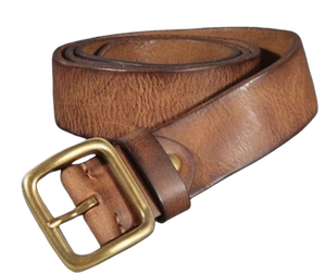 Conçu sur mesure 100% peau de vache ceinture en cuir véritable Style décontracté avec alliage pour boucle haute qualité d'exportation directe en gros - Product Image 1