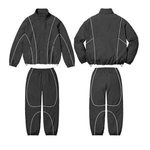 Nuevo Conjunto Deportivo Personalizado para Hombre, Chaqueta Deportiva Cortavientos de Nailon, Traje para Correr, Chaqueta Deportiva con Cierre Completo para Hombre - Product Image 6