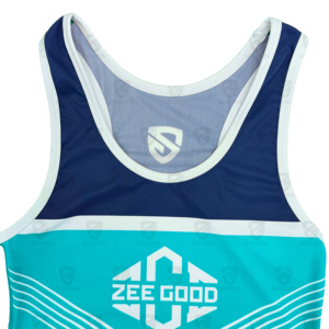 Custom Made Design Professional Youth Wrestling <b>Singlets</b> for Men High Quality Sublimation Wrestling <b>Singlet</b> in Affordable Price - Product Image 4