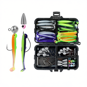 Juego de Señuelos de Pesca Bdt de 75 Piezas, Texas Rig para Perca, Lucioperca y Trucha, para Pescadores - Product Image 2