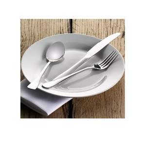 Cuillère à dessert personnalisée en acier inoxydable Vaisselle et fêtes de mariage Cuillère Ensemble de 3 pièces Vaisselle - Product Image 1