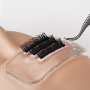 Reusable Transparent <b>Silicone</b> Eyelash Stand Pad Lash Glue Holder for Extension Beauty <b>Tools</b> - Product Image 2