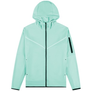 Zipper Jacket and Pants Set for Stylish Fitness and <b>Performance</b> Regular Fit Tracksuit Casual <b>Wear</b> Breathable Men's Polyester - Product Image 1