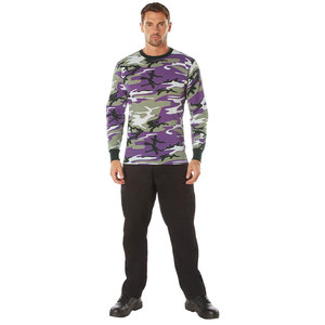 Sudadera con Estampado de Camuflaje al por Mayor, Sudadera de Manga Larga con Cuello Redondo para Hombre, Otoño Invierno - Product Image 1