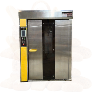 Horno de pan de uso duradero, panadería, 32 bandejas con carrito, logotipo personalizado, horno rotatorio, horno eléctrico hecho en fábrica de Vietnam - Product Image 1