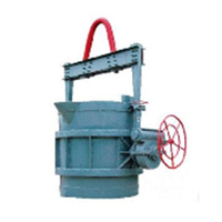 Louche de coulée en fonte Ductile louche sphoroidifiante avec couvercle isolant pour la fontaine