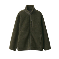 Veste d'hiver unisexe personnalisée en polaire Sherpa surdimensionnée avec capuche, imperméable, confortable, respirante, en patchwork