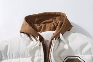 Chaqueta de invierno acolchada de primera calidad al por mayor, chaqueta transpirable con estampado 3D elegante para hombre, nueva chaqueta de invierno personalizada de fabricante - Product Image 3