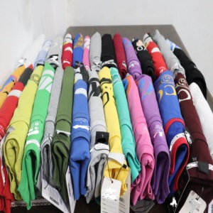 T-shirt uni OEM T-shirt en coton et polyester avec impression de logo personnalisé privé T-shirt à col rond de couleur unie prix de gros bon marché - Product Image 5