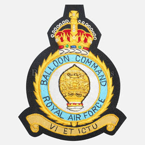 ROYAL <b>BALLOON</b> COMMAND BADGE - Product Image 1