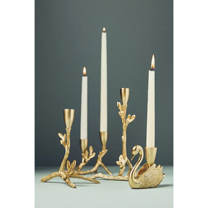 Candelabro decorativo de latón dorado de calidad creativa, candelero de mesa de diseño antiguo para candelabro de iluminación de gran venta - Product Image 2