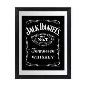 Art mural en verre moderne Jack Daniel's Spiegel Black Label XL-30x40 cm - Product Image 5