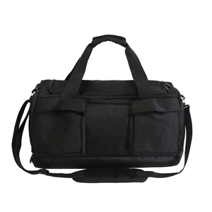 Large Capacity Waterproof Canvas Gym <b>Bag</b> for Camping Hiking and Travel Customizable Promotion Tote <b>Duffel</b> <b>Bag</b> - Product Image 3
