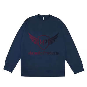 OEM Factory's Ready Stock Premium Quality Sudadera de mujer Cuello redondo Sudadera en blanco para el invierno Logotipo personalizado impreso - Product Image 1