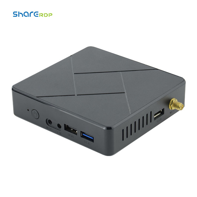 Sharerdp A53 Rk3288 Quad Core RDP 8.1/10.1 Protocol Education Arm PC Hardware Terminal Zero Thin Client Cloud Terminal Computer